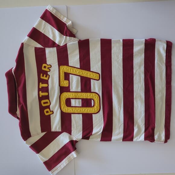 Harry Potter Rugby Polo Men's M Quidditch Gryffindor Embroidered 07 - Picture 8 of 10